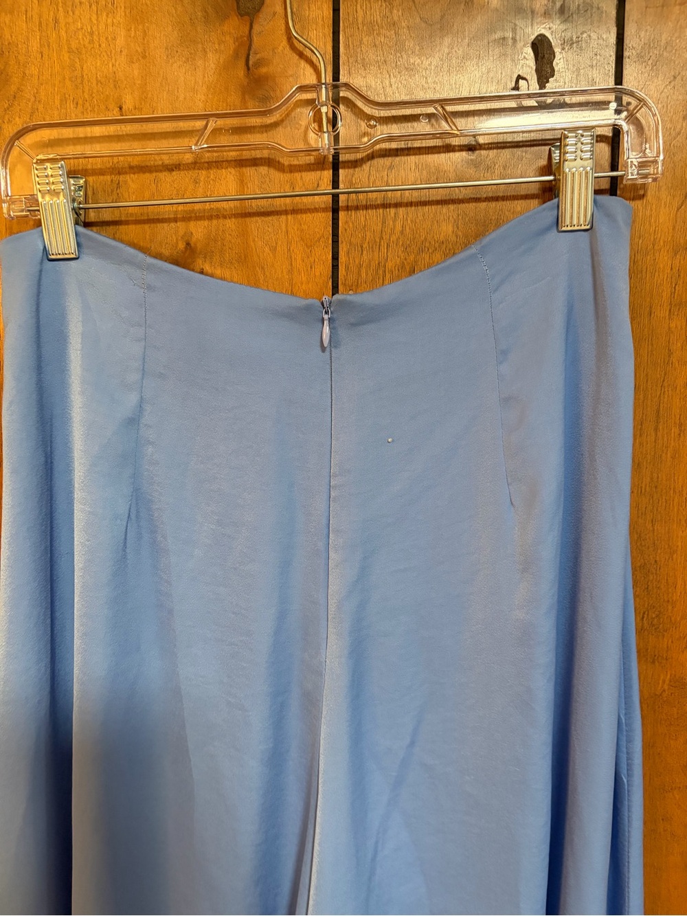 glam Sky Blue Wide Leg Palazzo Pants - Picture 5 of 8